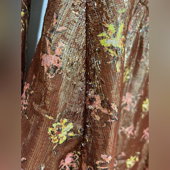 PAIGE “Noah” bronze dust dress. Size Small. NWT - Picture 12 of 15